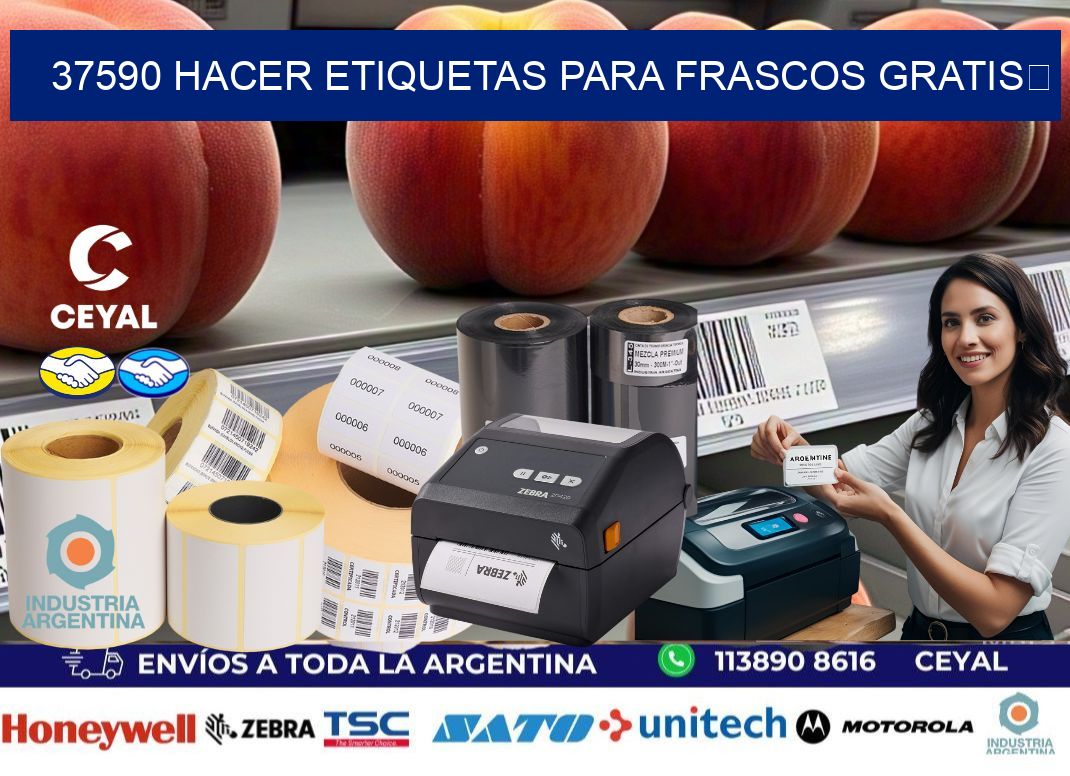 37590 Hacer etiquetas para frascos gratis 